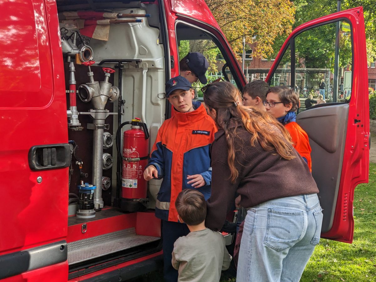 Feuerwehr Zeven auf dem Kinderfest