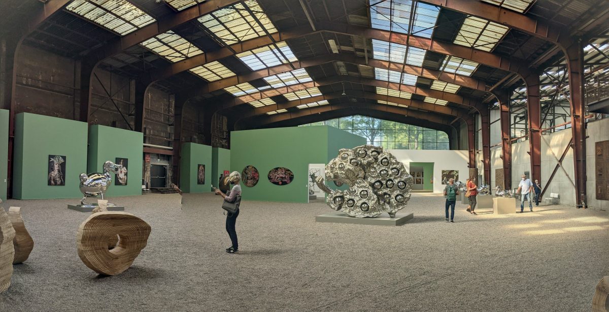 Grosse Halle - da hat die Kunst Platz. Nordart in den Hallen der Carlshütte Büdelsdorf