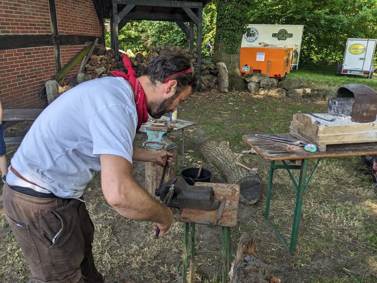Handwerk Vorführung