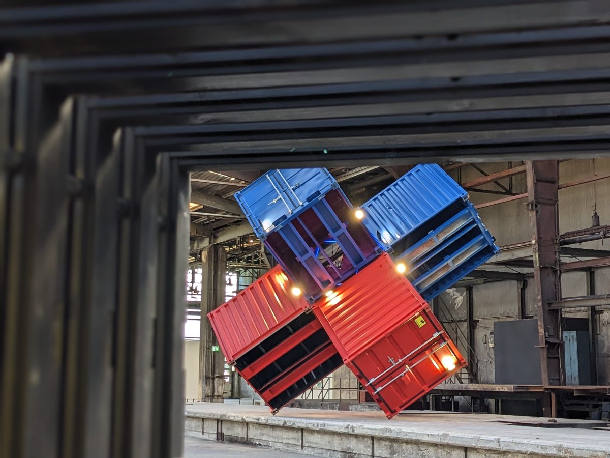 Container Kunst - die Hallen der Carlshütte bieten genug Platz