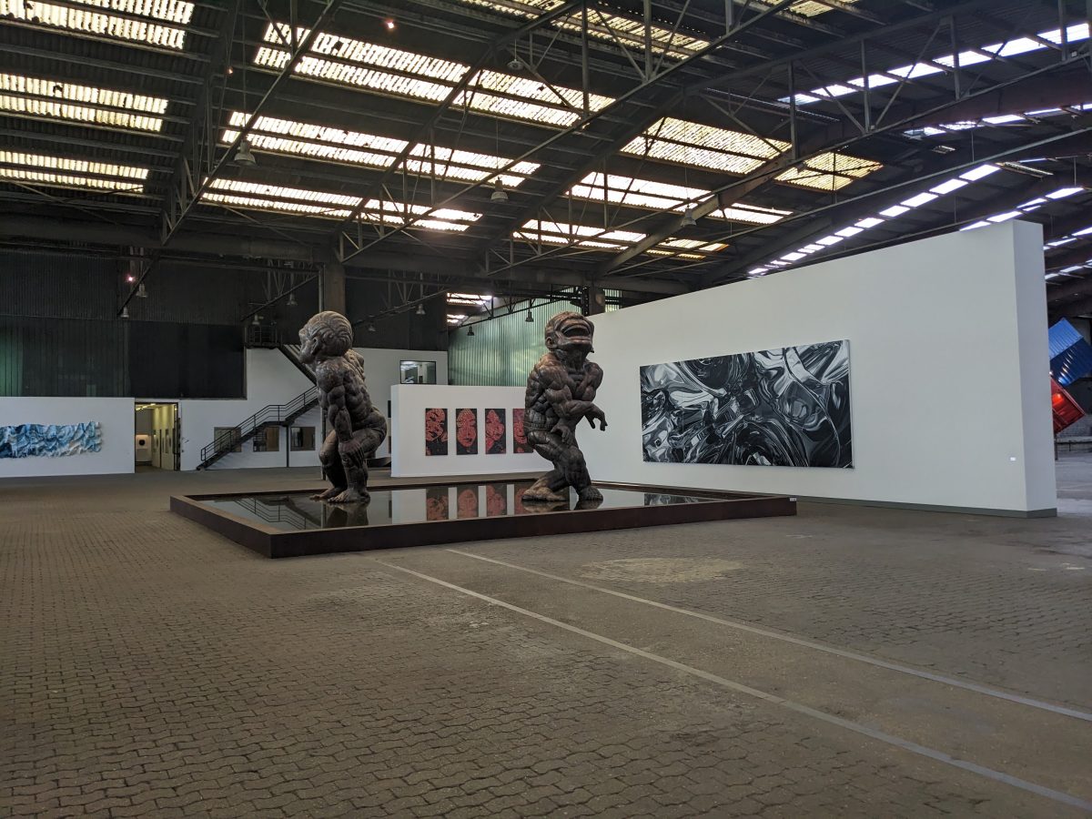 Kunstausstellung mit viiiiiel Platz