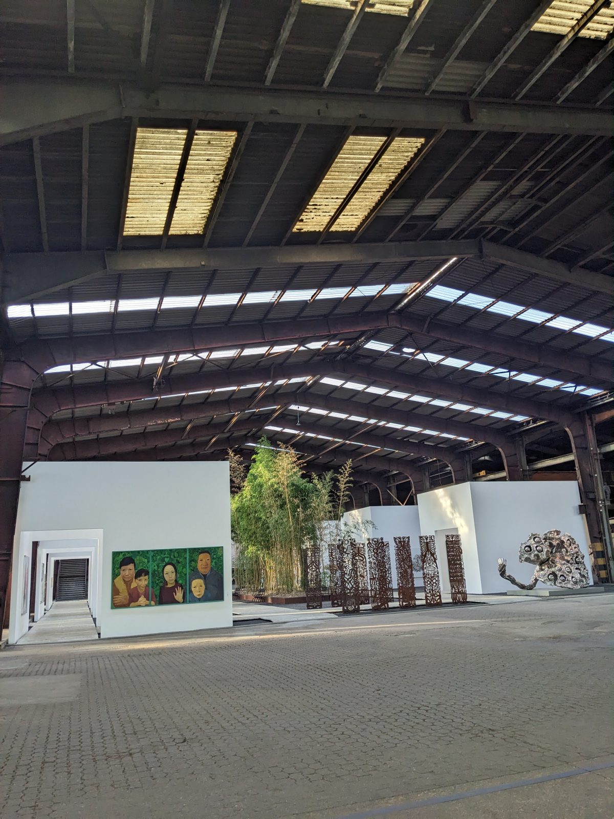 Kunstausstellung Nordart in der Carlshütte