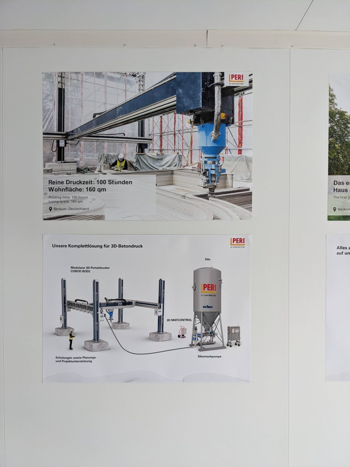 Peri Beton 3D Drucker