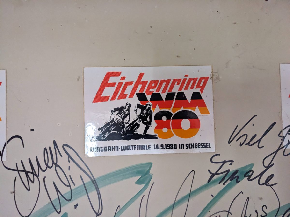 Tradition Eichenring Scheeßel - Aufkleber von 1980