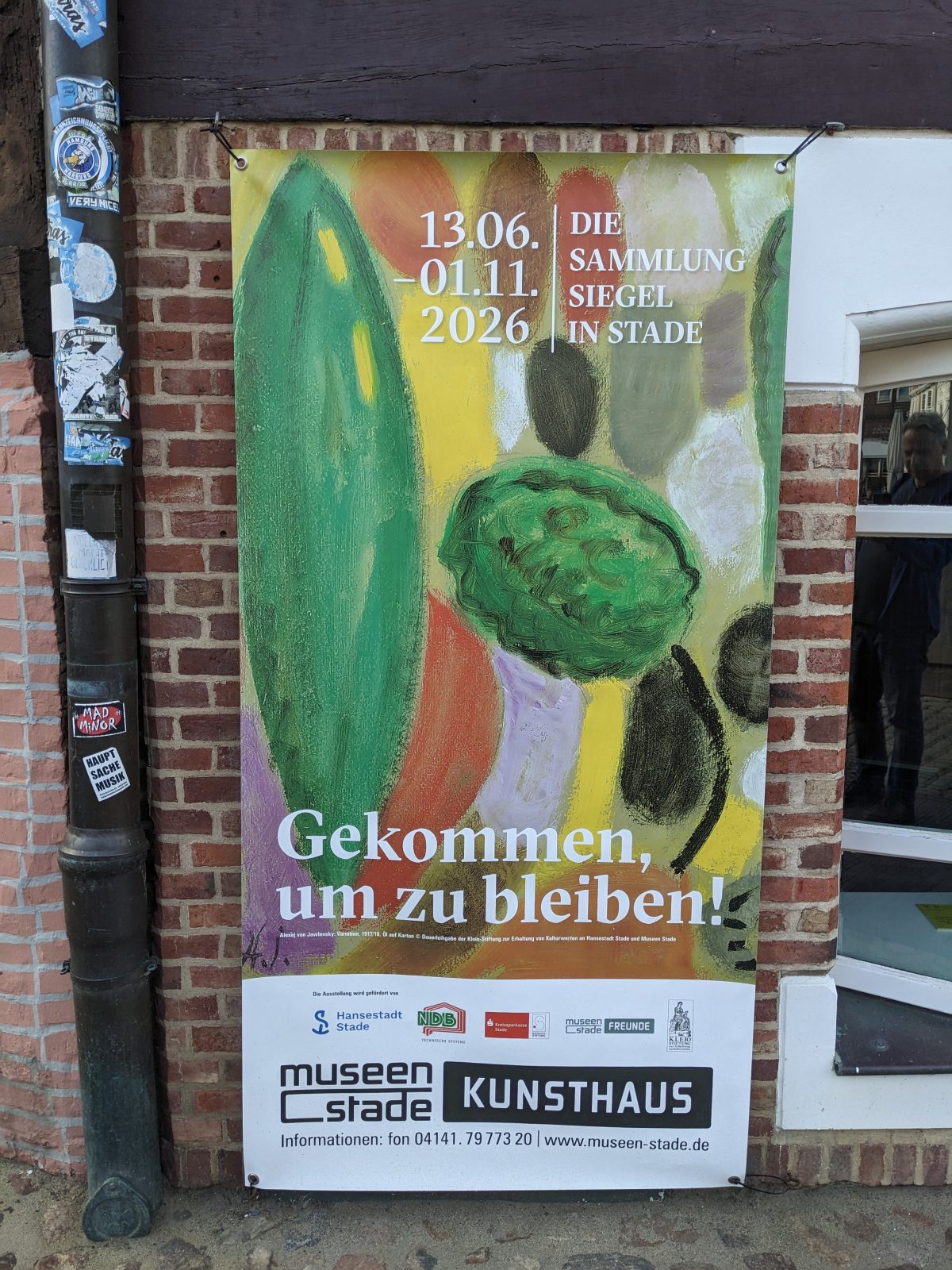 Kunstausstellung Stade - aktuelle Ausstellung im Kunsthaus Stade - Gekommen, um zu bleiben - noch bis 01 November 2026